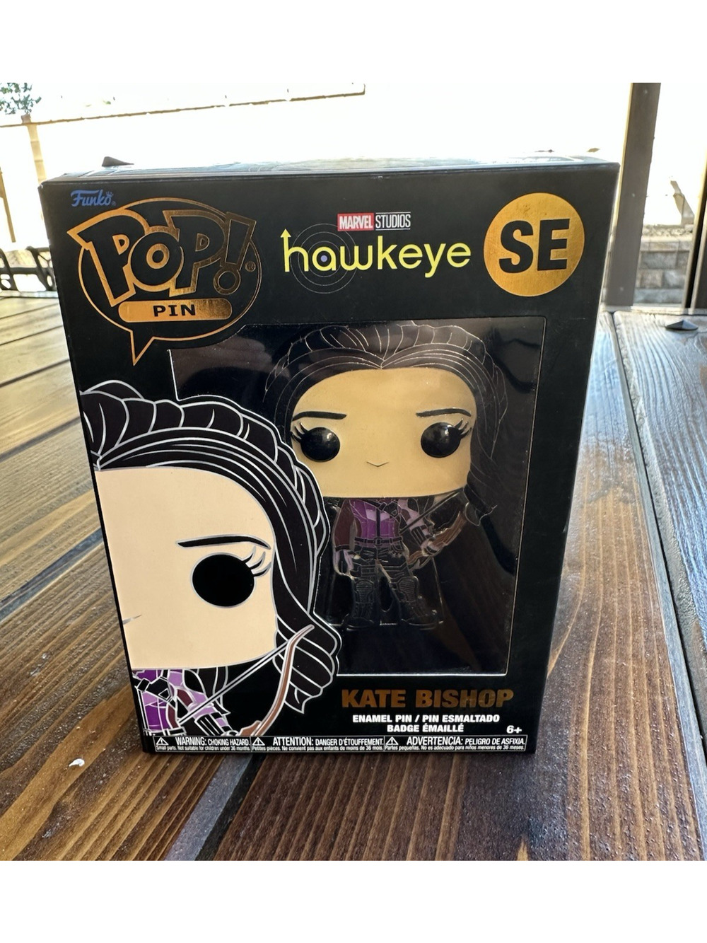 Funko Pop Hawkeye Kate Bishop Enamel Pin